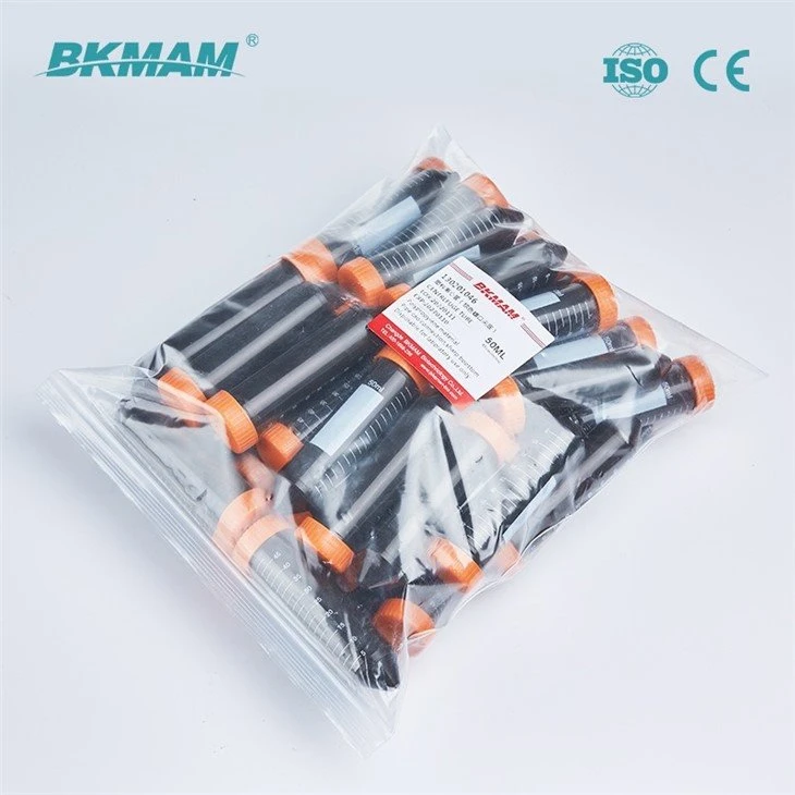 plastic centrifuge tubes