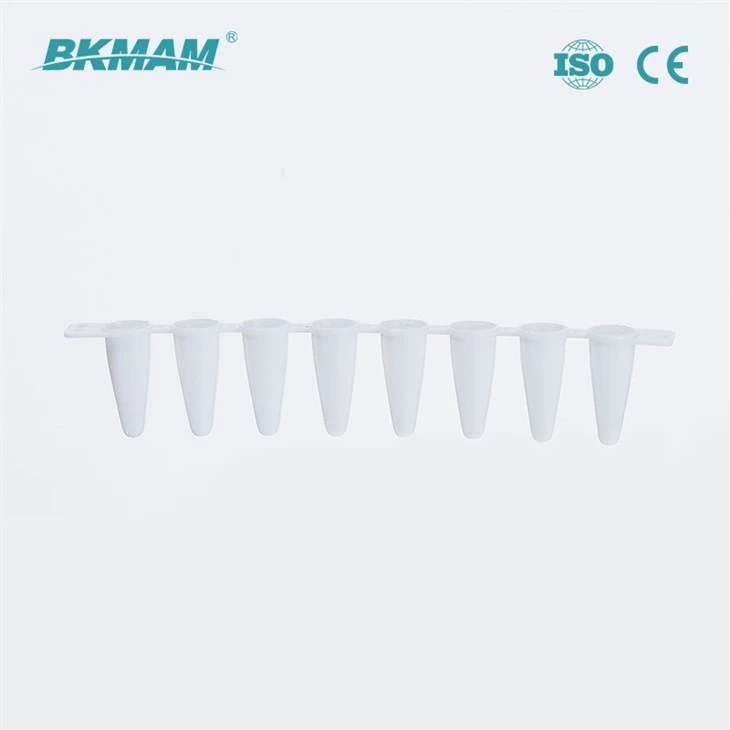 pcr tube with seperate cap