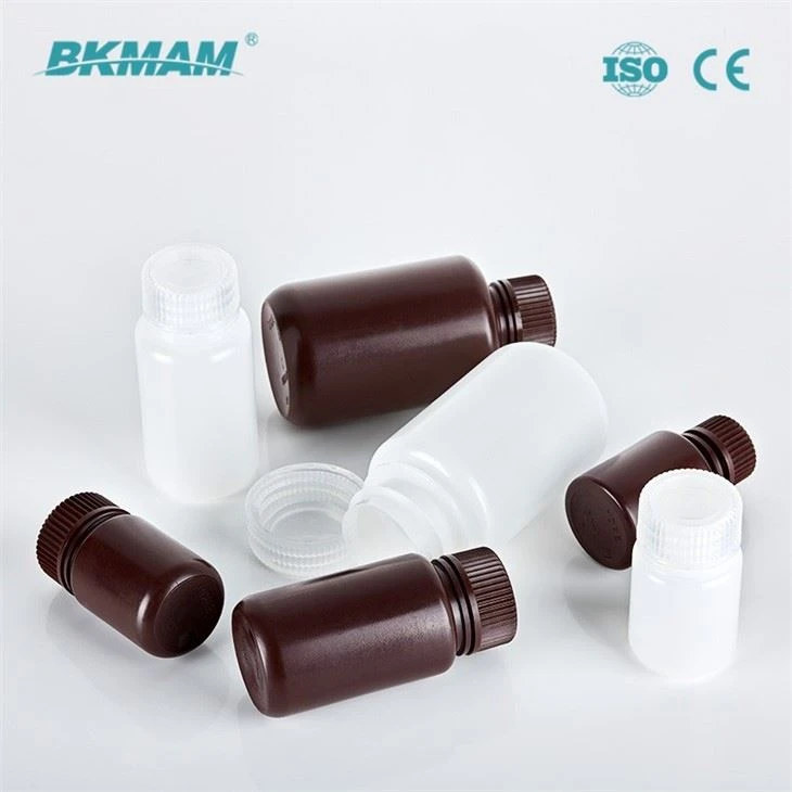 PP HDPE Plastic Chemical Reagent Bottle For Sample Storage