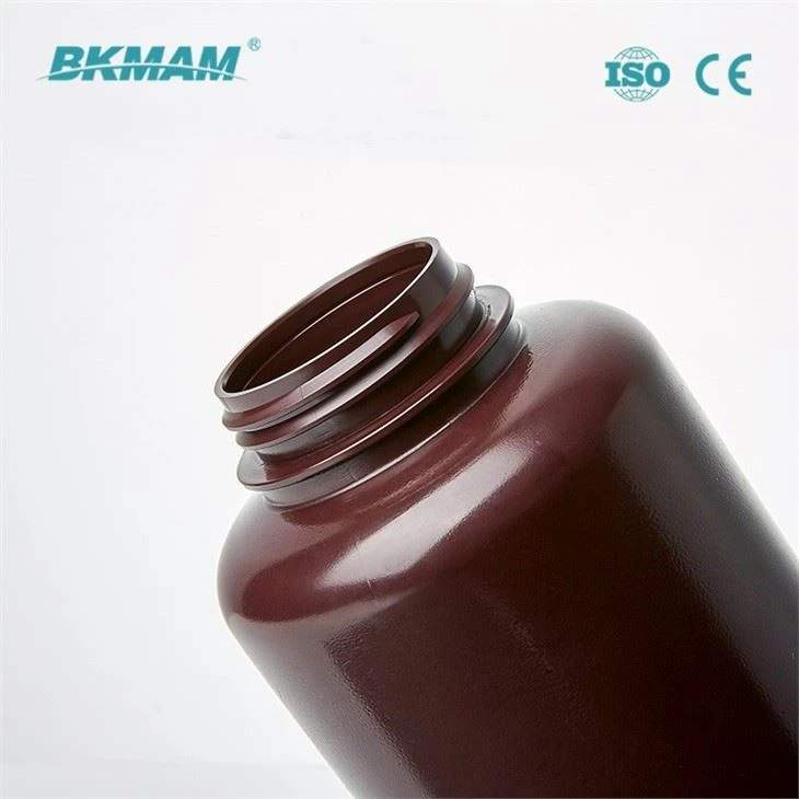 PP HDPE Plastic Chemical Reagent Bottle For Sample Storage